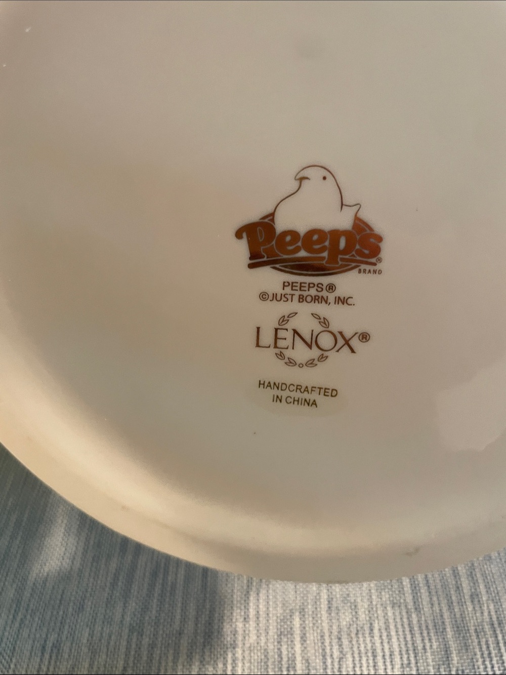Lenox Peeps Easter Basket Set | Retired Collectible | Fine China & 24K - Picture 2 of 9